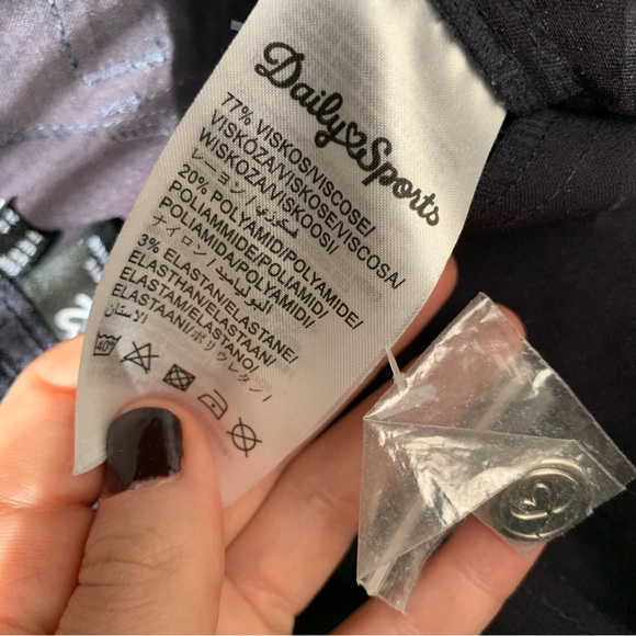 Daily Sports Magic City Shorts black golf athletic pickle ball size 38 - Picture 7 of 13